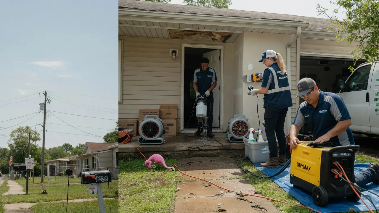 Storm Damage Water Removal in Haysville, KS near me